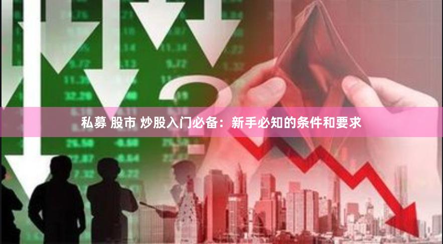私募 股市 炒股入门必备：新手必知的条件和要求