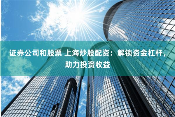 证券公司和股票 上海炒股配资：解锁资金杠杆，助力投资收益